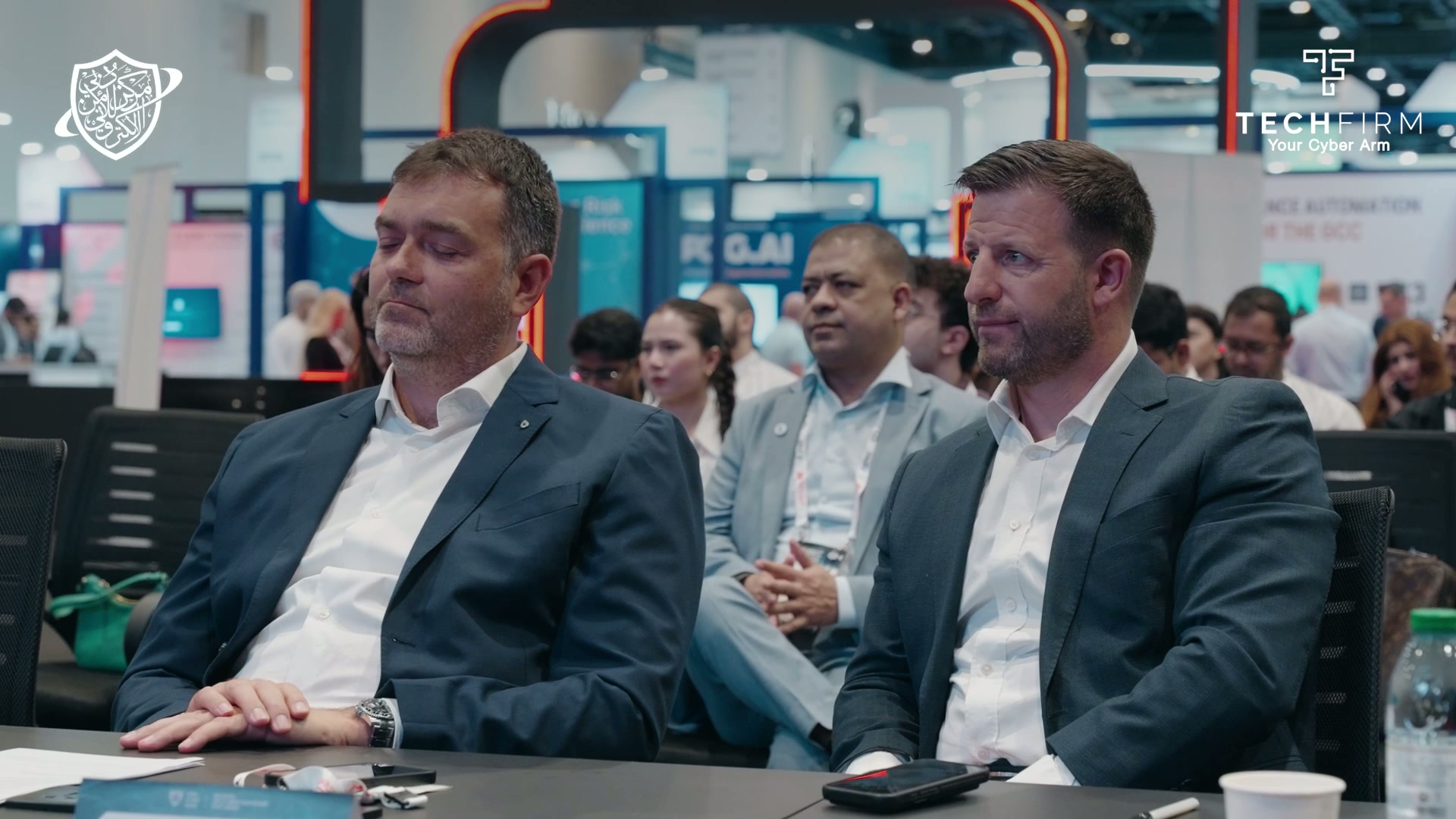 Audience watching the GISEC programme