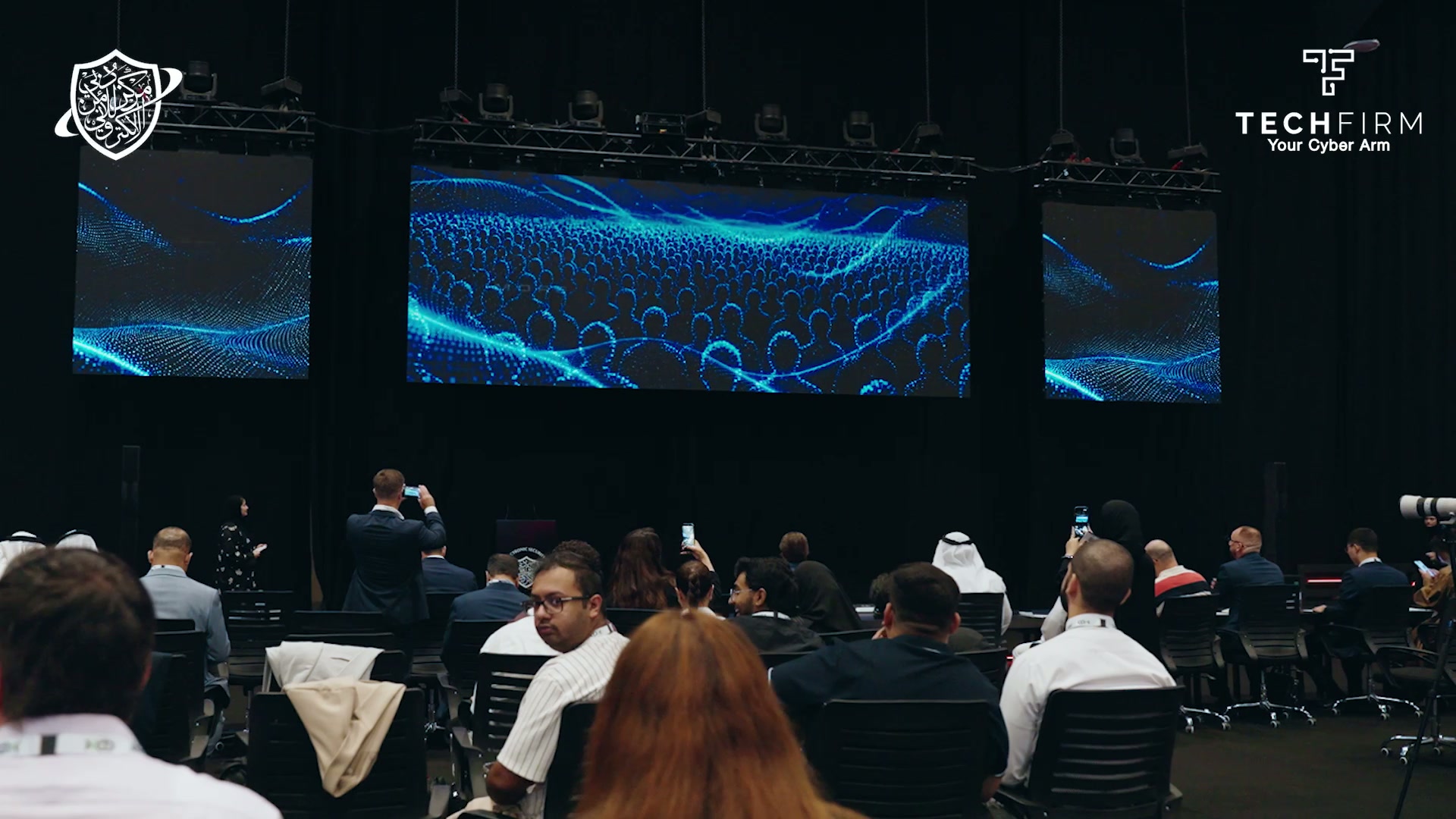 GISEC stage presentation